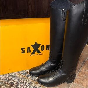 Women's Black Riding Boots